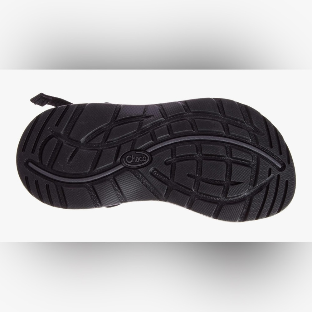 Chaco Dual Strap Cloud Sandal Women Solid Black - Picture 2 of 12